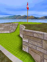 Main window of Harry Putter's Crazy Golf PC Edition