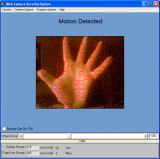 The Screenshot of Web Camera Security System