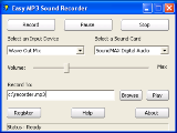 Easy MP3 Sound Recorder