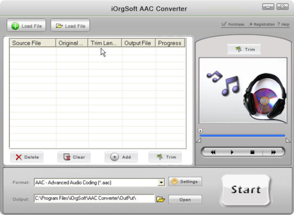 iOrgSoft AAC Converter