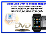 DVD AND VIDEO TO IPHONE CONVERTER