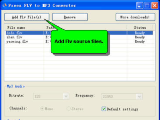 Freez FLV to Mp3 Converter