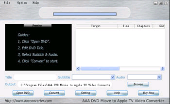 AAA  DVD To Apple TV Converter