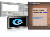 Cucusoft Zune Video Converter + DVD to Zune Suite