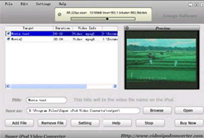 Super iPod Video Converter version 008