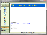 Active Table Editor