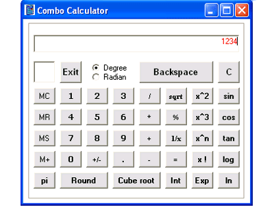 Combo Calculator