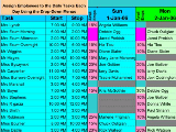 Schedule Multiple Daily Tasks for Your Employees with Excel