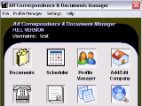 All Correspondence and Documents Manager