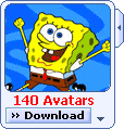 MSN Spongebob Avatar Display Pack