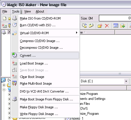 How to convert IMG to ISO with IMG to ISO converter software?