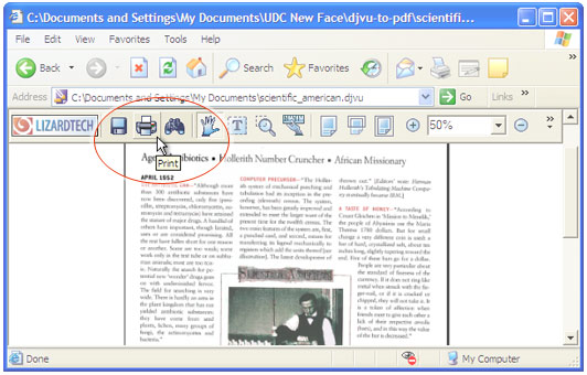 How to convert DjVu files to PDF with document converter?