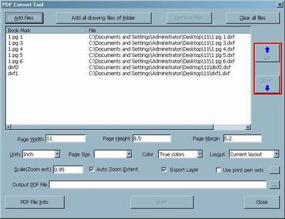 Convert DWG, DXF or DWF to PDF Step6. Choose the outout pdf file, 