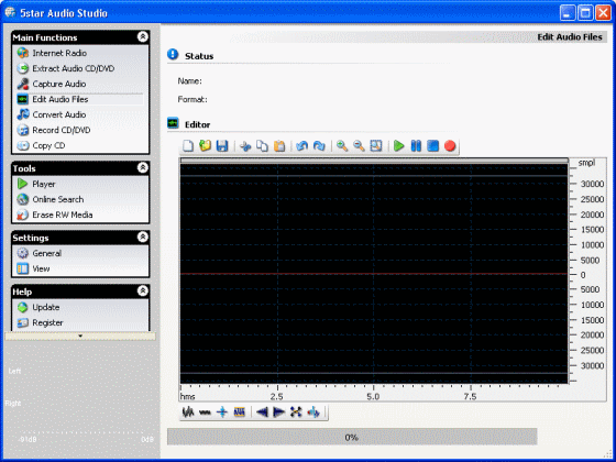 edit audio files