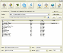 Main window of Axara Audio CD Grabber

