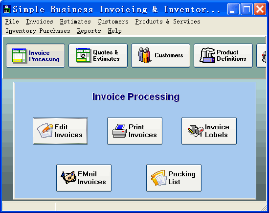 simple invoicing number convention