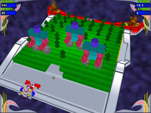 The Screenshot of X-Ray Ball