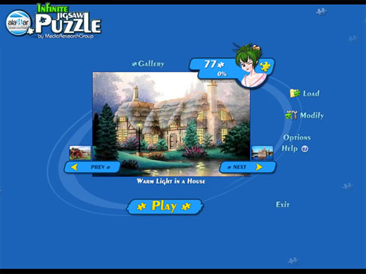 Infinite Jigsaw Puzzle - screenshot