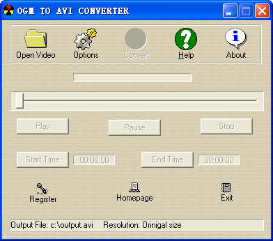 OGM to AVI Converter