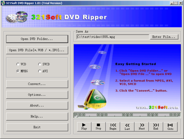 321 Convert DVD