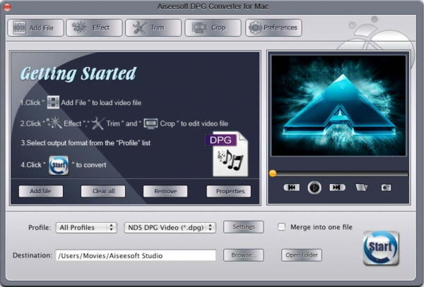 Aiseesoft DPG Converter for Mac