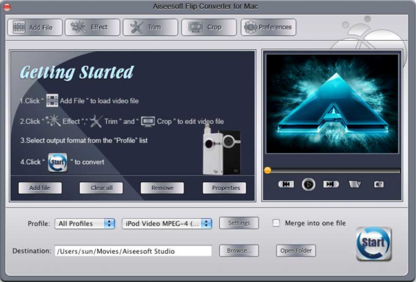 Aiseesoft Flip Converter for Mac