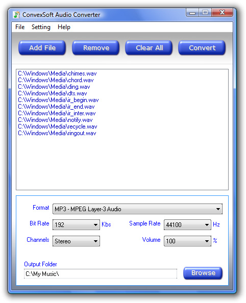 ConvexSoft Audio Converter