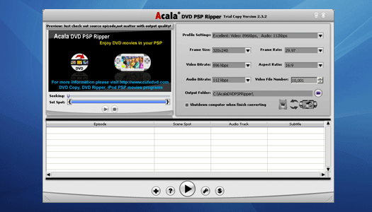 DVD PSP Ripper