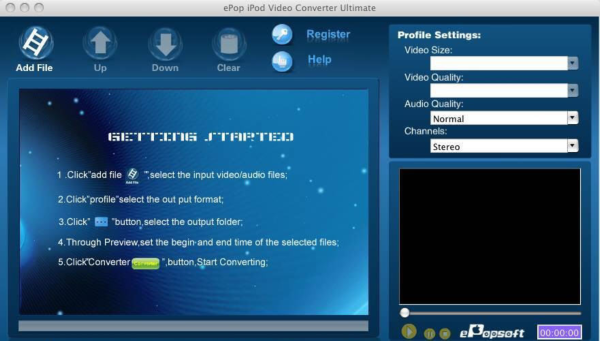 ePopsoft  iPod Video Converter for Mac Ultimate