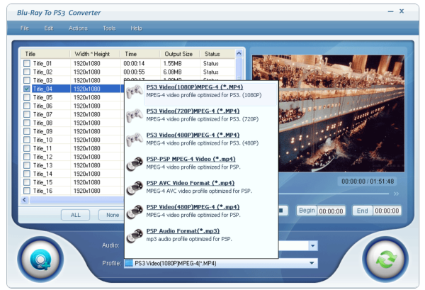 iToolsoft Blu-Ray to PS3 Converter