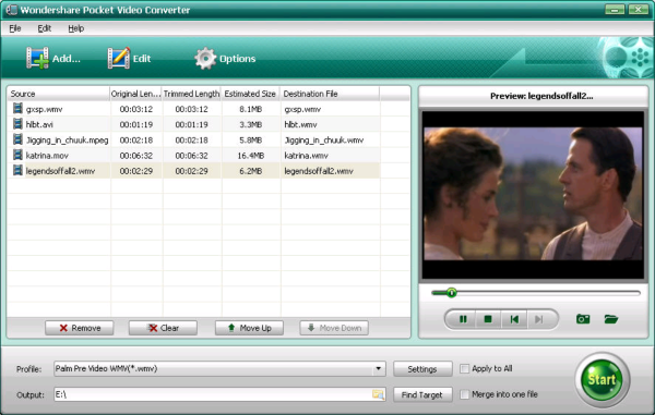 Wondershare Pocket Video Converter