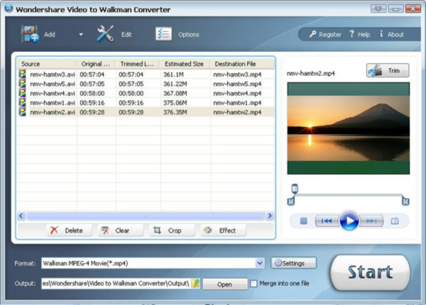 Wondershare Walkman Video Suite