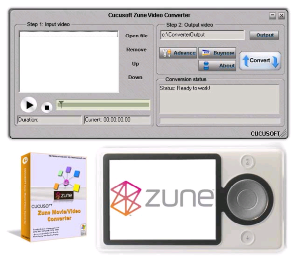 ZUNE M0VIE & VIDE0 Converter