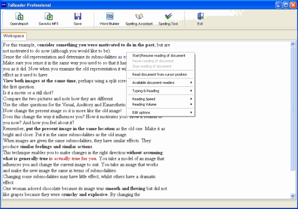 TxReader Professional