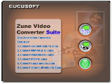 CUCUSOFT - Video + DVD to ZUNE Converter