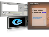 cucusoft Zune Video Converter + DVD to Zune Suite for NewZUN