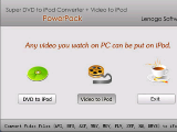 Super DVD to iPod Converter + Video to i