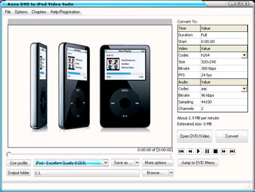 Avex DVD to iPod Video Suite Platinum