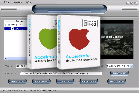 Convert DVDs and Videos to iPod