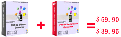 Cucusoft DVD to iPhone  Suite pro