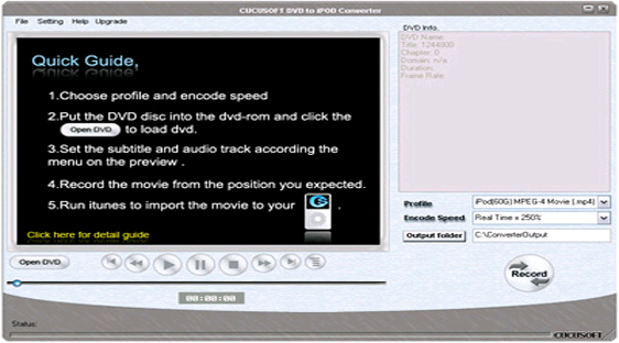 Cucusoft DVD to iPod Converter Build 123