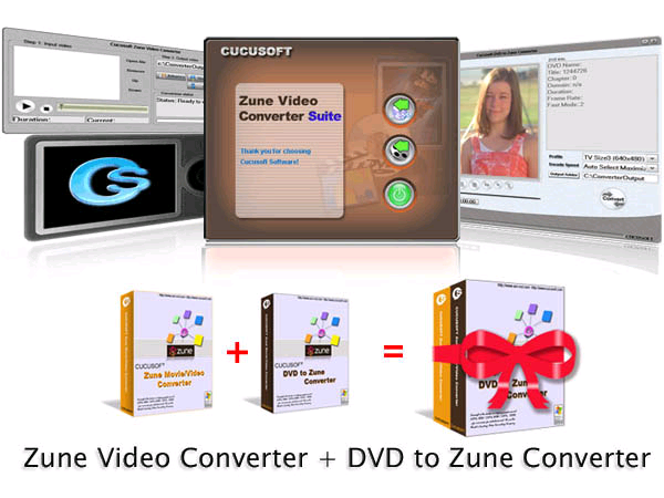 CUCUSOFT - ZUNE Video Converter Suite