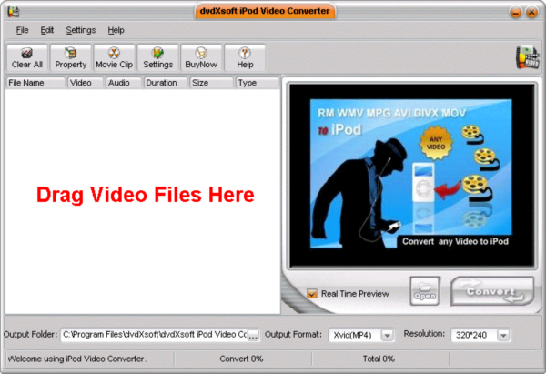 dvd X - iPod Video Converter