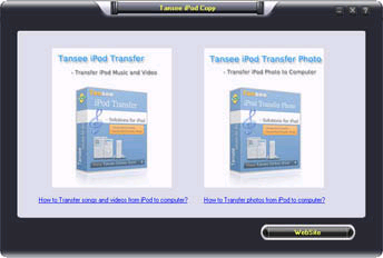 Tansee iPod Transfer + iPod Transfer Photo