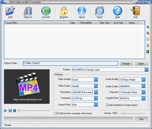 Video to MP4 Converter