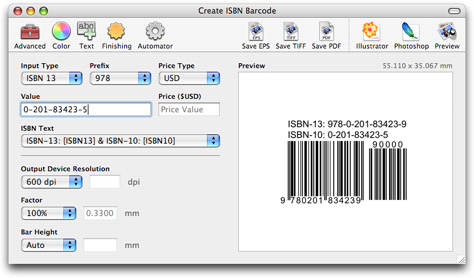 Barcode Producer For Mac