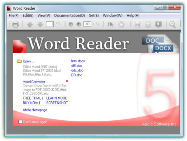 Word Reader