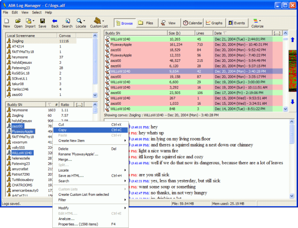 Nalsoft AIM Log Manager